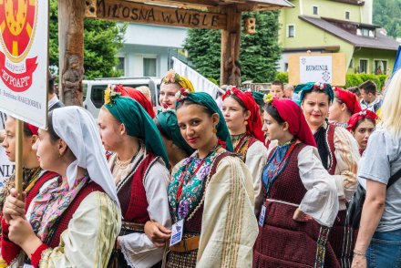 Korowód 56.Tygodnia Kultury Beskidzkiej